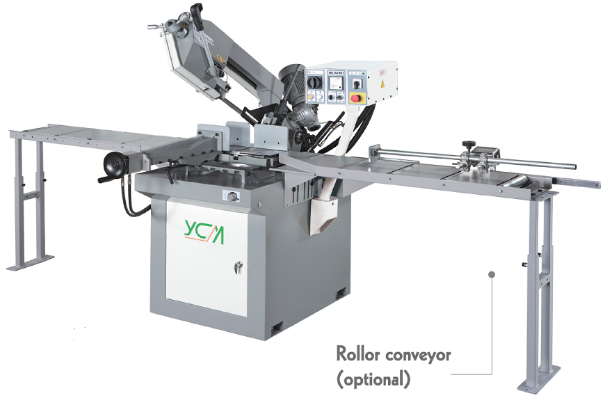 YCM-300SA Semiautomatic Metal Cutting Band Saw